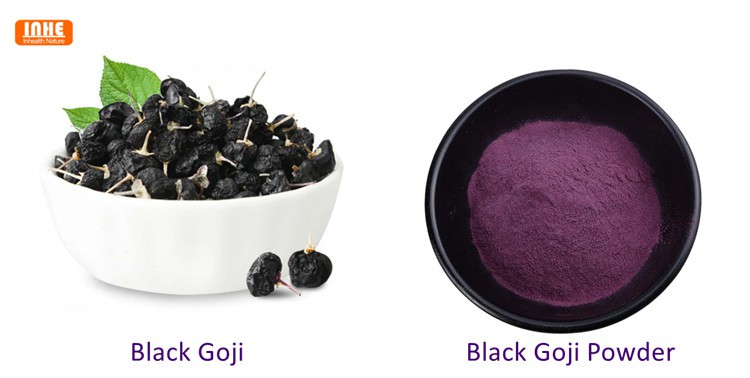 Black Goji and Black Goji Berry Powder